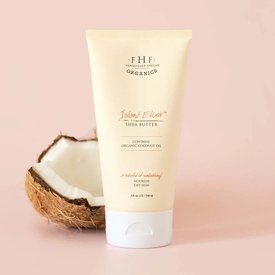 Island Elixir® Organic Shea Butter Body Cream