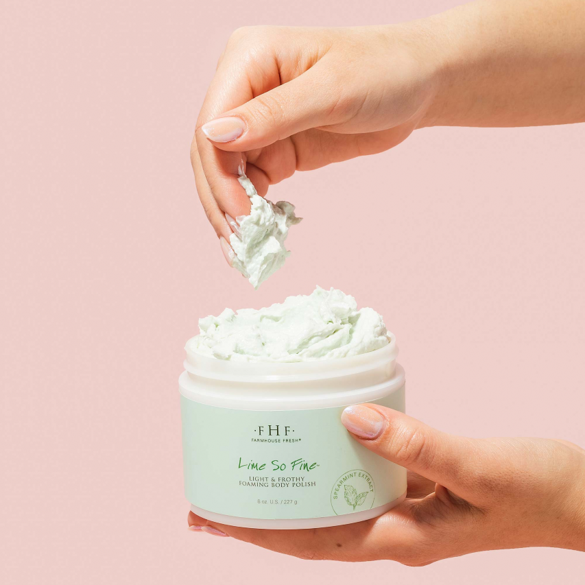 Lime So Fine™ Foaming Body Polish