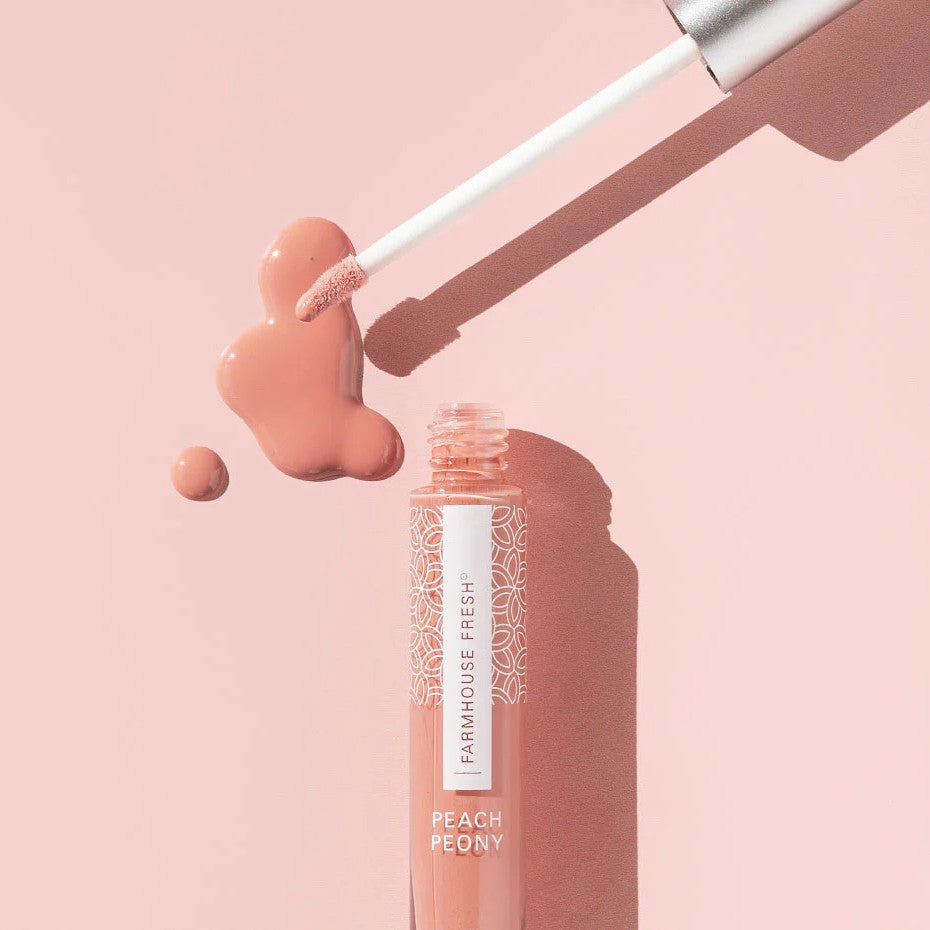 Vitamin Glaze® Oil Infused Lip Gloss – Peach Peony