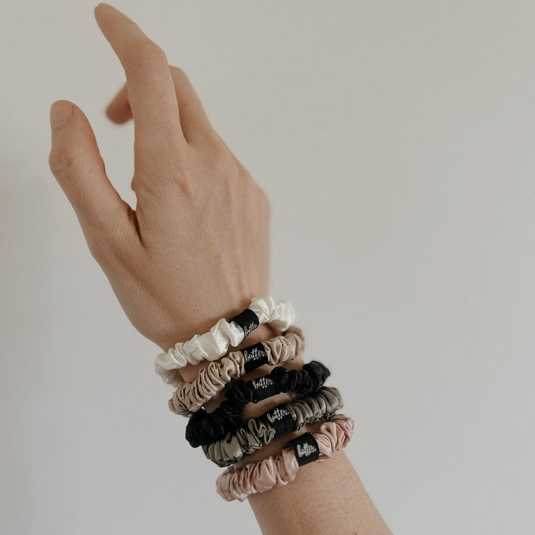 Butter Silk Skinny Scrunchie