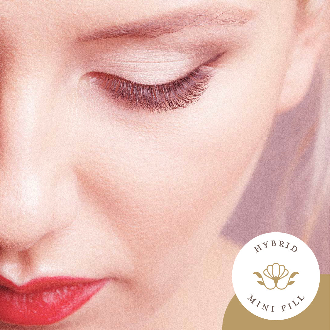 Hybrid Lash Extensions Set Mini Fill