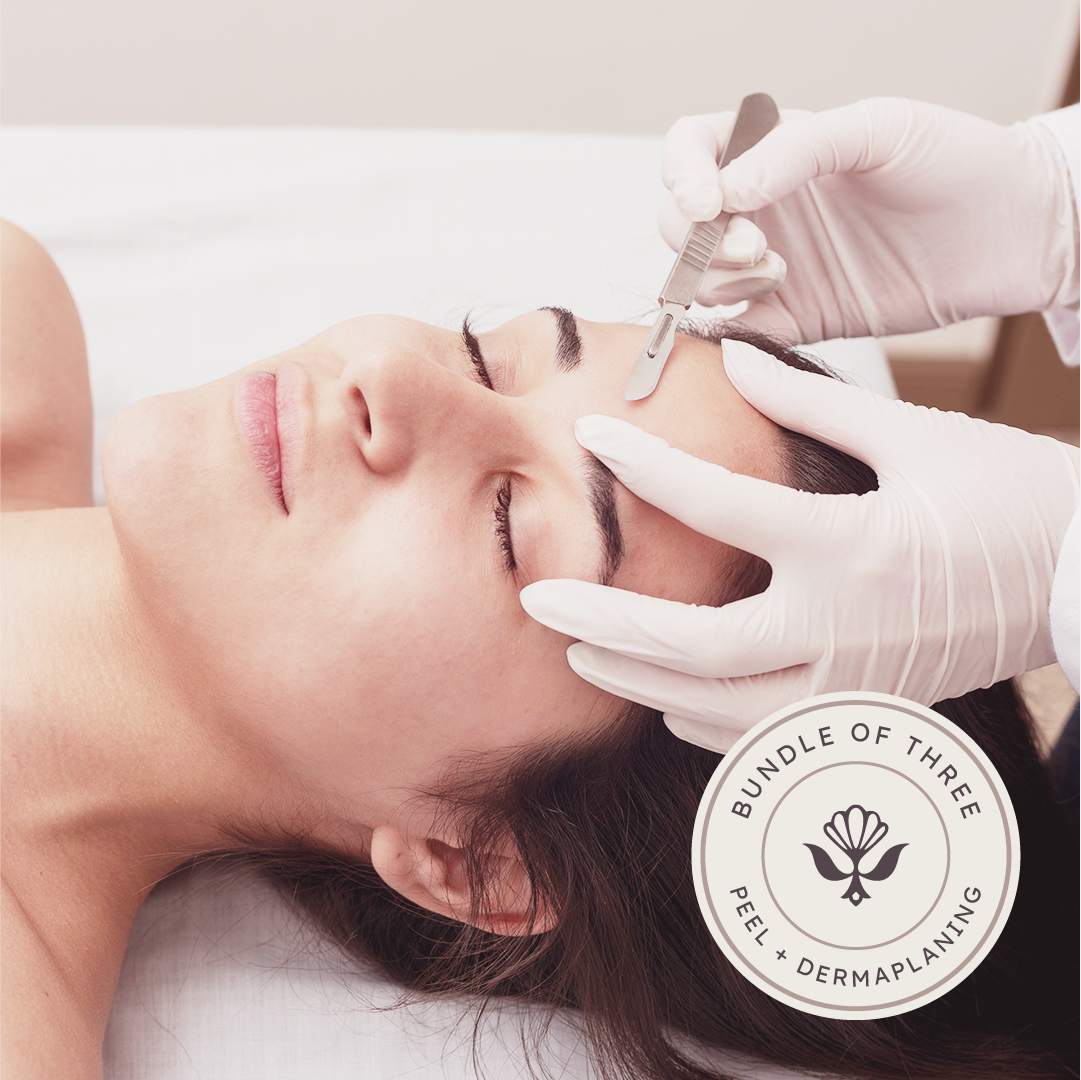 Bundle of 3 x The Miracle 10 Facial Peel with Dermaplaning