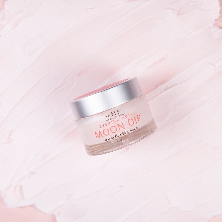 Evening Rose Moon Dip® Ageless Facial Sleep Mousse with Peptides + Retinol