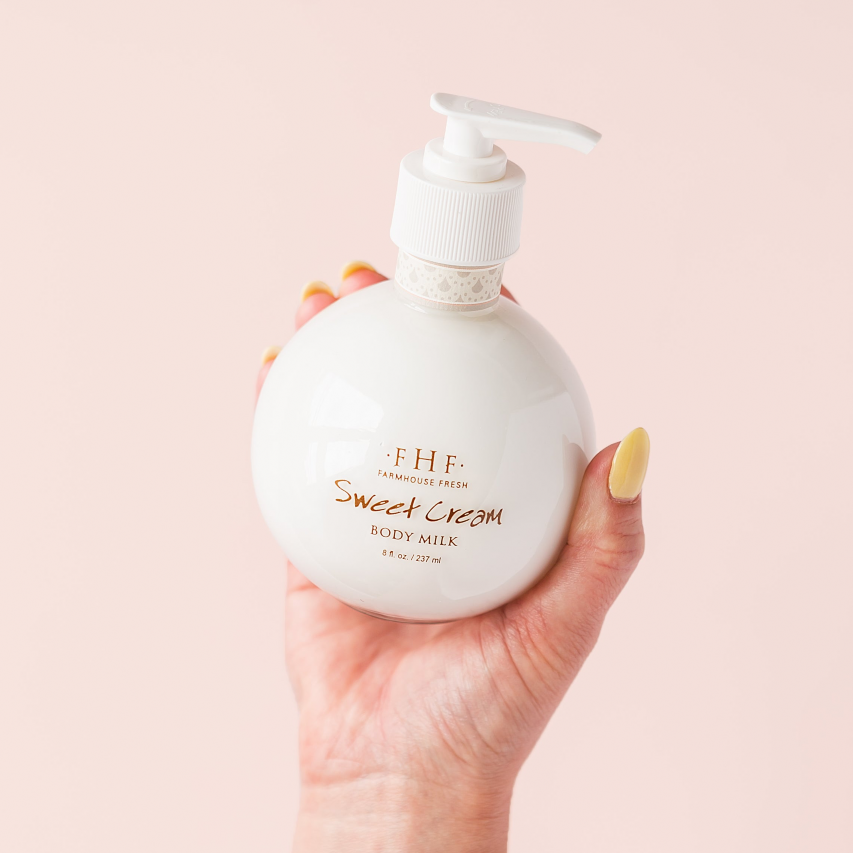 Sweet Cream Body Milk Lotion - Pump Top