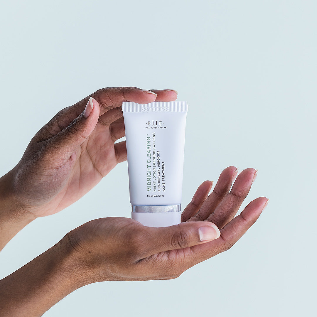 Midnight Clearing™ 2.5% Benzoyl Peroxide Night Lotion