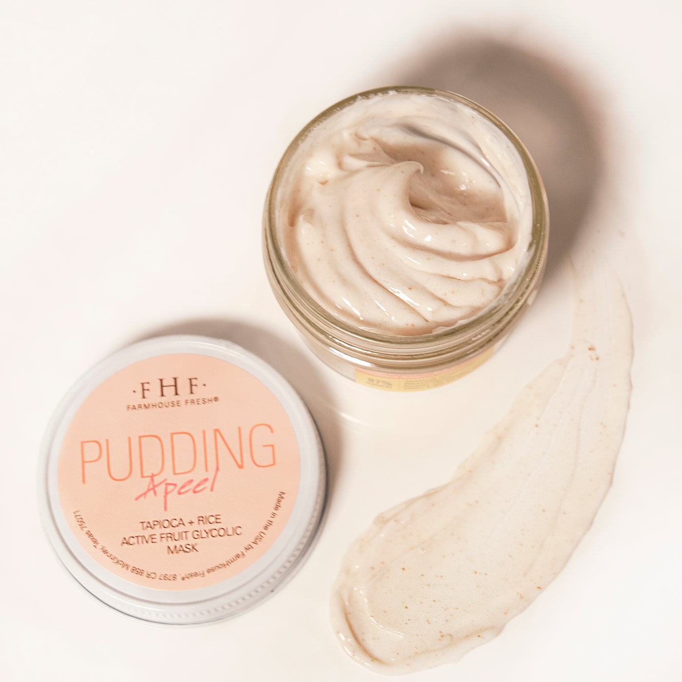Pudding Apeel® Tapioca + Rice Active Fruit Glycolic Mask