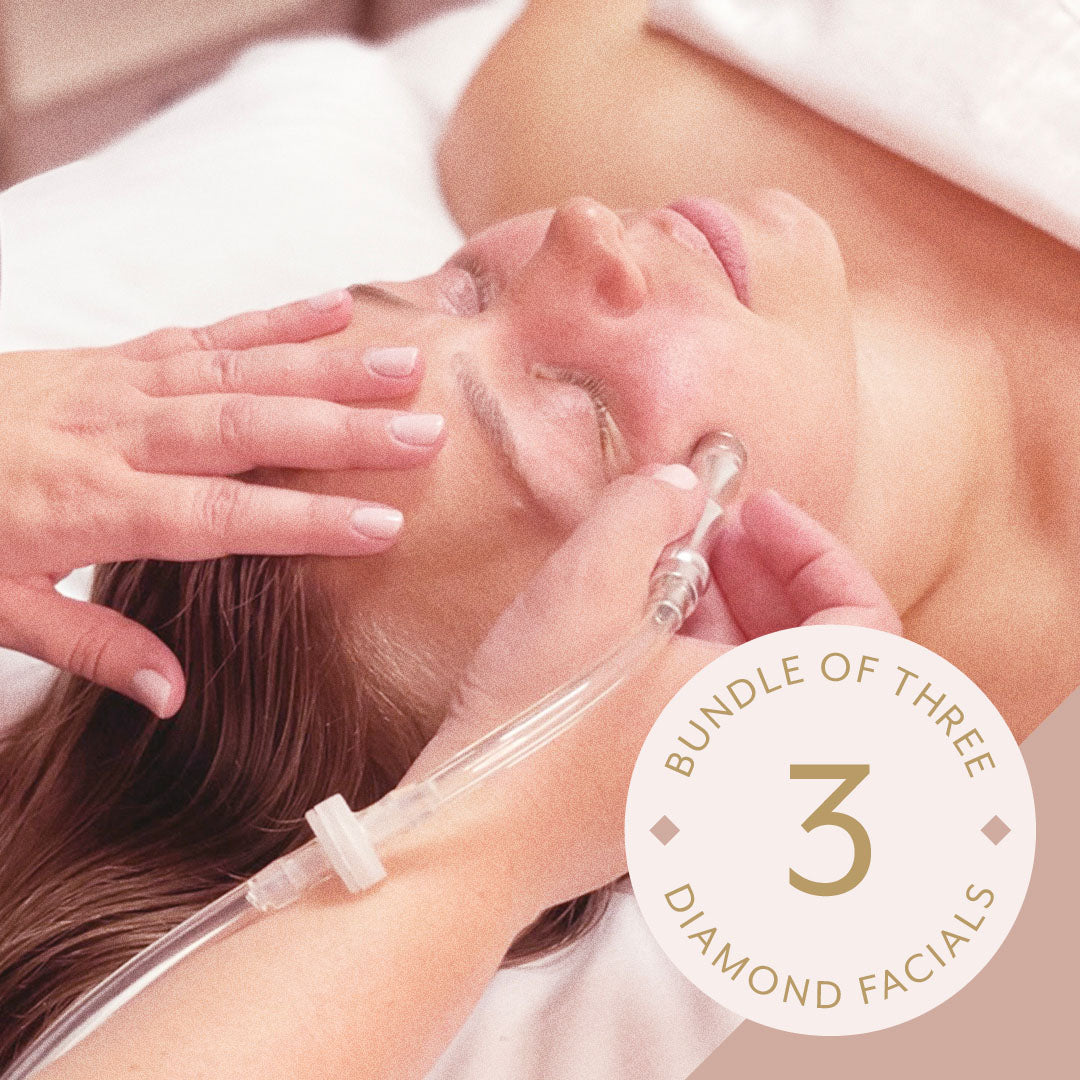 Bundle of 3 x Diamond Facials